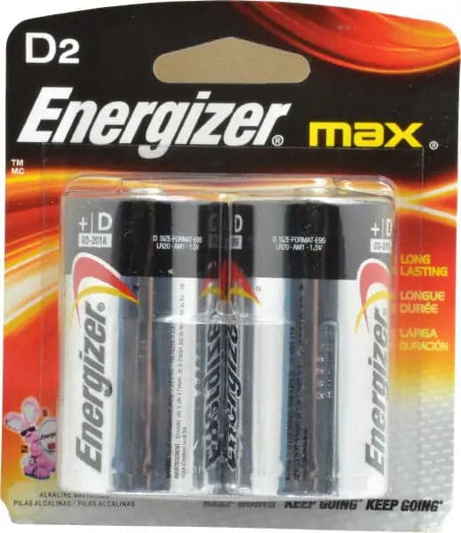 Product for sale: Energizer Max Alkaline Batteries D 2ct-Default Title