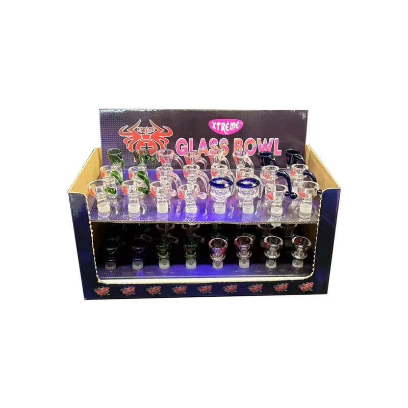 Product for sale: 14mm Male Glass Bowls - 48Pcs/Display-Default Title