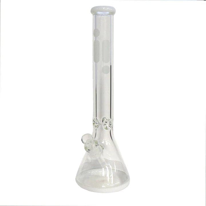 Product for sale: GP1645 - 18" 9MM Infyniti Brand Water Pipe with Ice Catcher and Beaker Base - White-Default Title