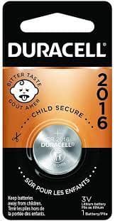 Product for sale: Duracell 2016 3V Lithium Battery 1ct-Default Title