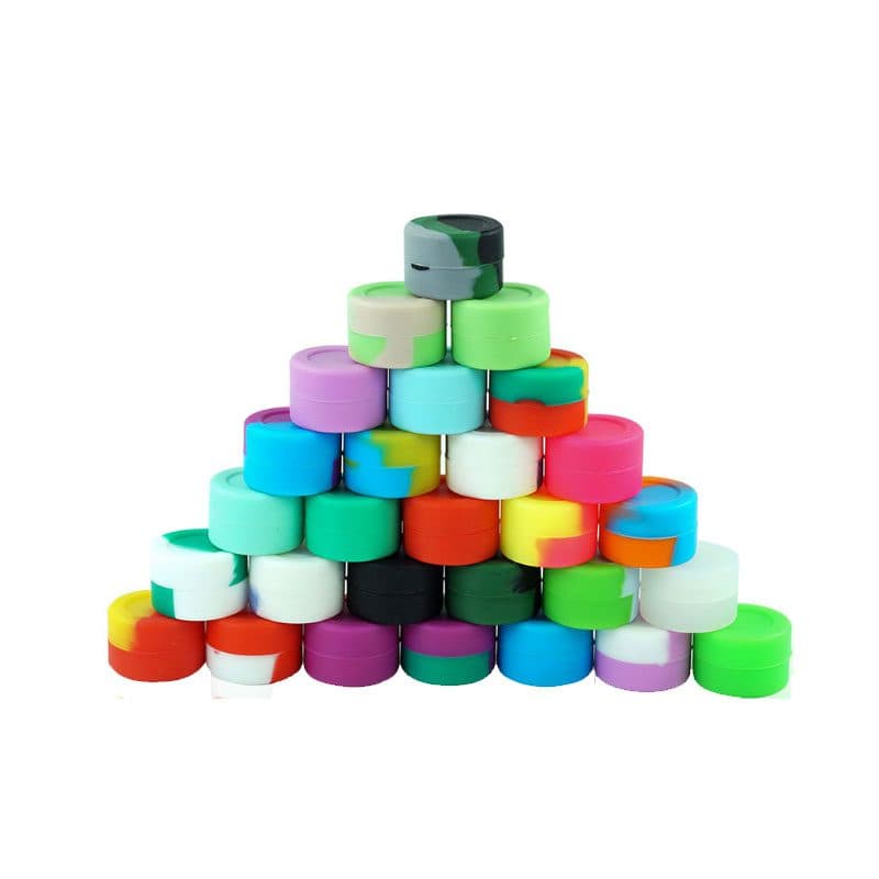 Product for sale: 3ml Silicon Storage Jar (50Pcs/Bag)-Default Title