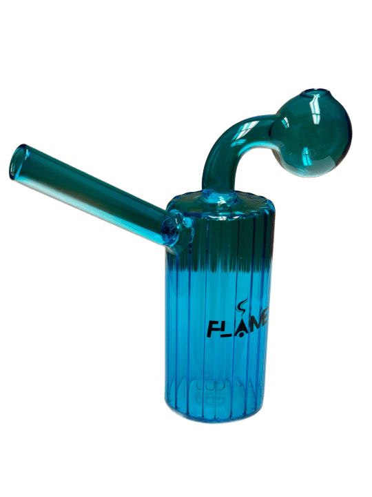 Product for sale: OBO-040 = Blue Oil Glass Bong-Default Title