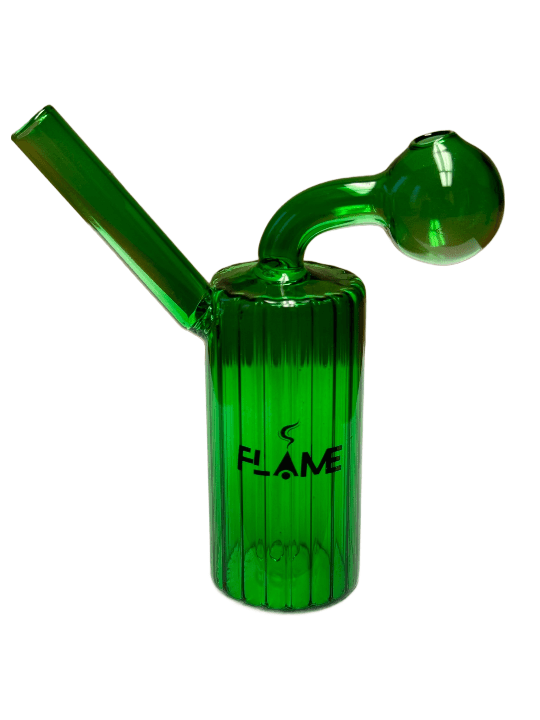 Product for sale: OBO-040 = Green Oil Glass Bong-Default Title