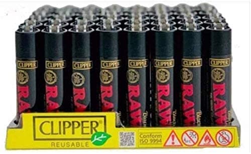 Product for sale: Clipper Black Series RAW Lighters - 48 Pack-Default Title