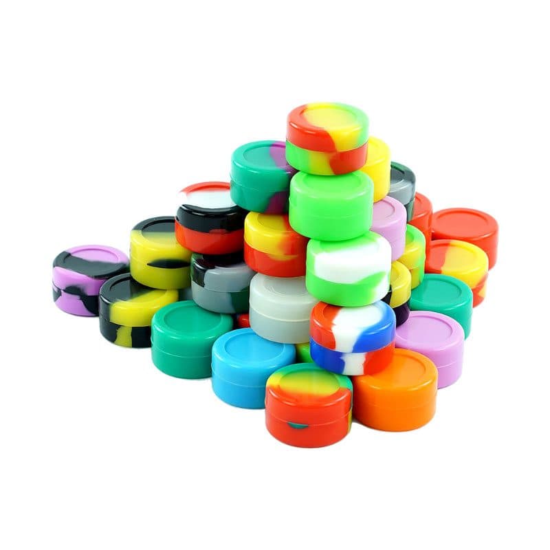 Product for sale: 5ml Silicon Storage Jar (50Pcs/Bag)-Default Title