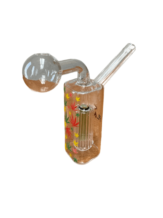 Product for sale: OBO-060 = Green Oil Glass Bong-Default Title