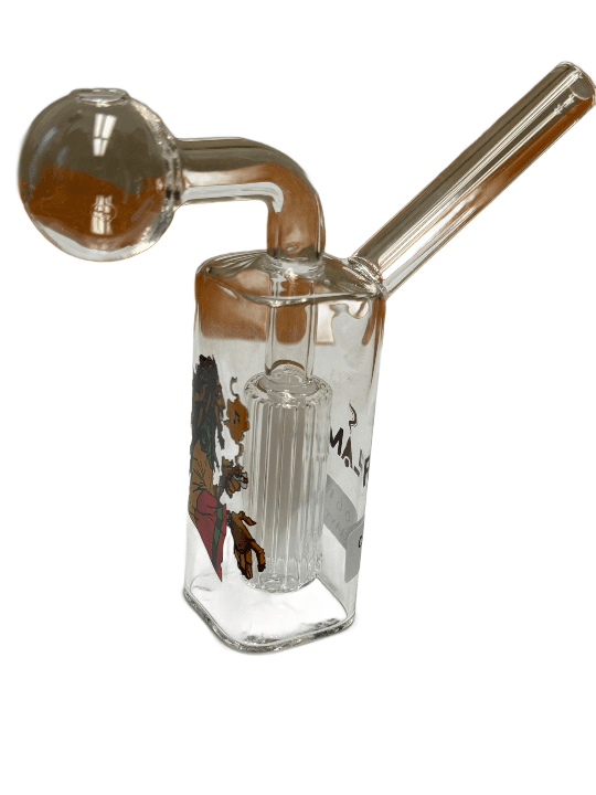 Product for sale: OBO-061 = White Oil Glass Bong-Default Title