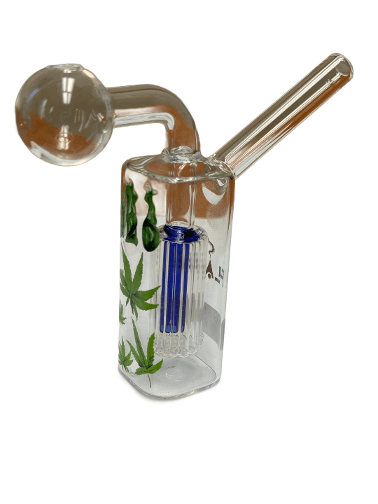 Product for sale: OBO-063 = Blue Oil Glass Bong-Default Title