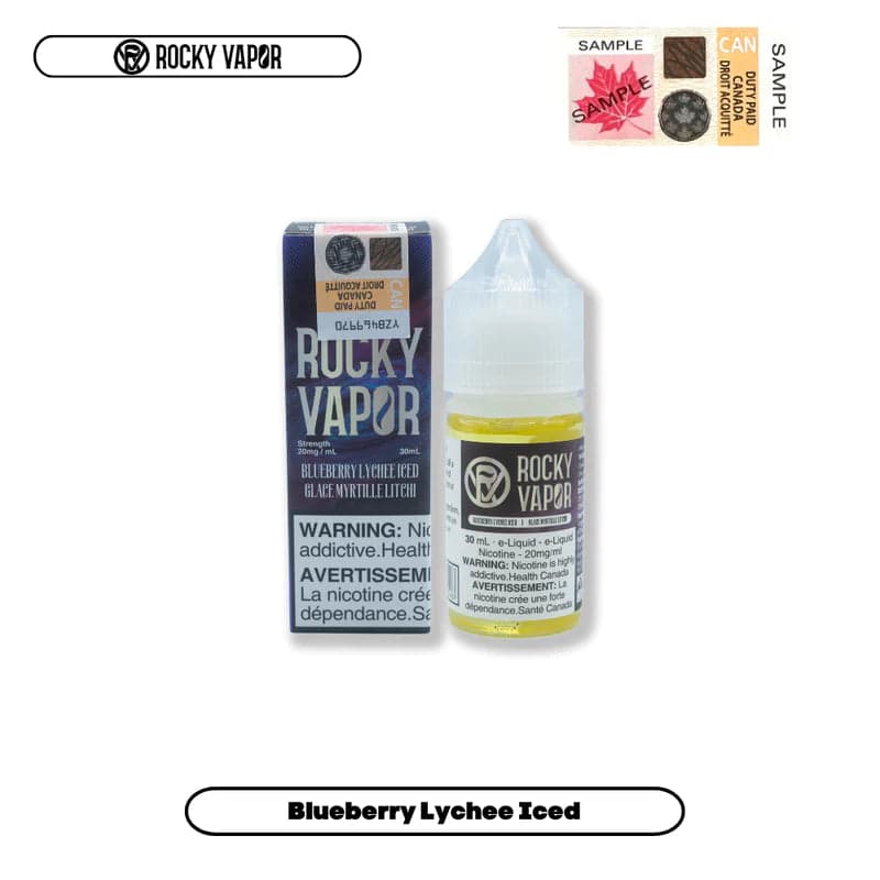 Product for sale: ROCKY VAPOR E-LIQUIDS 30ML - Excise Version-undefined