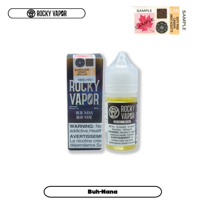 Product for sale: ROCKY VAPOR E-LIQUIDS 30ML - Excise Version-undefined