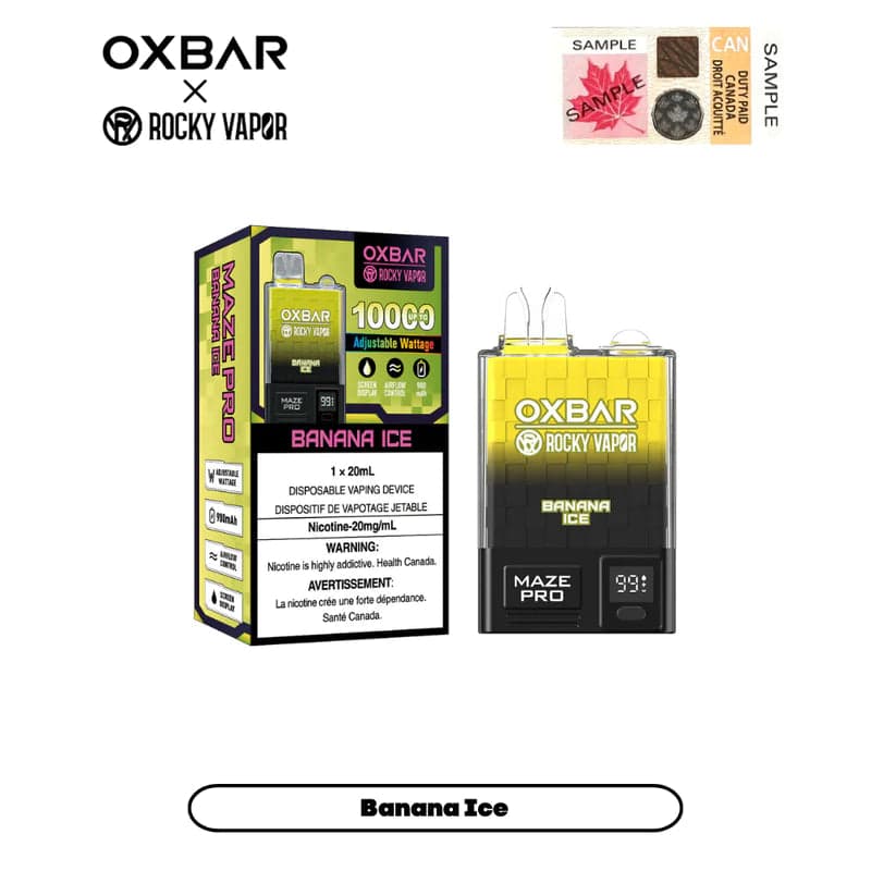 Product for sale: Oxbar Maze Pro 20mg 10,000 Puffs Disposable Vaple - Excise Version-undefined