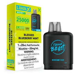 Product for sale: Level X Flavour Beast Boost Pod 20mL - 6pc/Carton = Excise Version-undefined