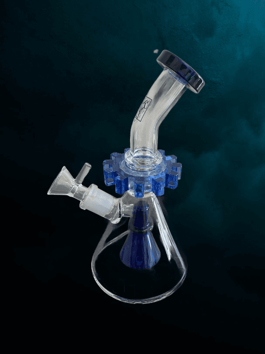 8” Spinning Fidget Bong (JD146)-undefined | For sale Jubilee Distributors