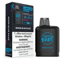 Level X Flavour Beast Boost Pod 20mL - 6pc/Carton = Excise Version-undefined | For sale Jubilee Distributors