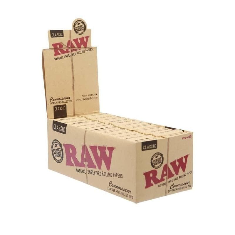 Product for sale: Raw Classic Connoisseur 1-1/4 + Tips-Default Title