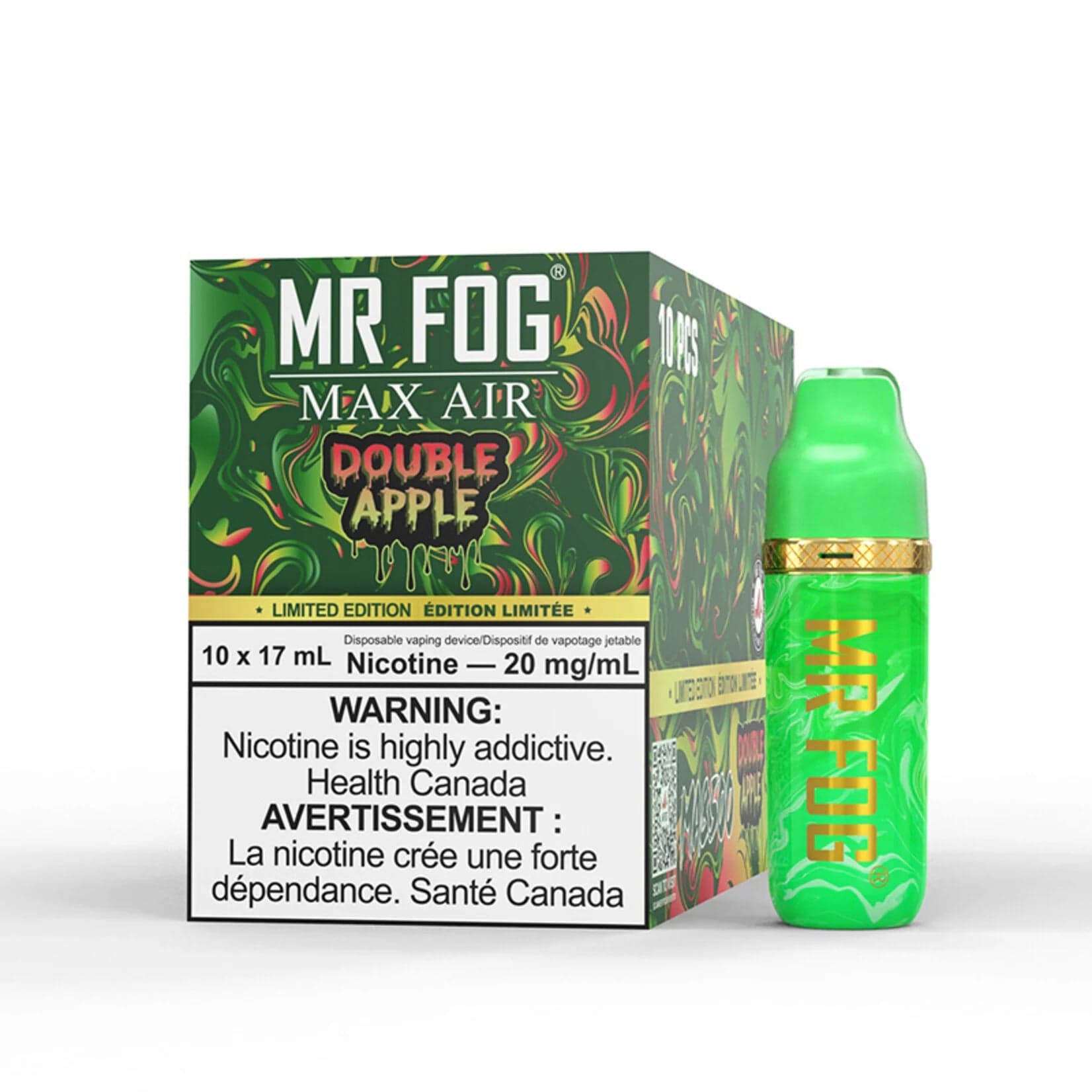 MR FOG MAX AIR MA8500 Disposable Vape - 10CT - Excise Version-undefined | For sale Jubilee Distributors