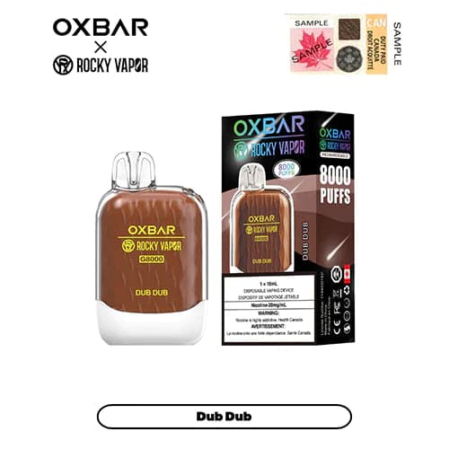 Product for sale: OXBAR Rocky Vapor 8000 Puffs (20mg/ml) Disposable Device - Excise Version-undefined