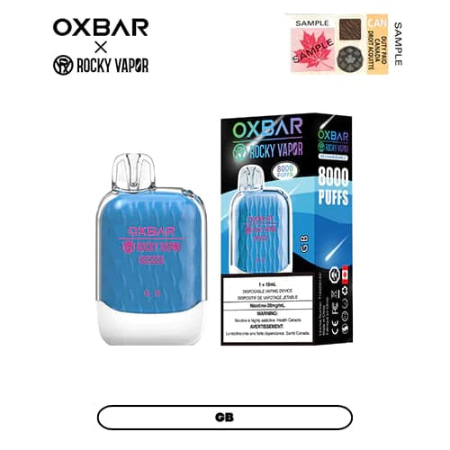 Product for sale: OXBAR Rocky Vapor 8000 Puffs (20mg/ml) Disposable Device - Excise Version-undefined