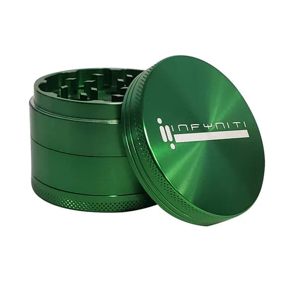 Product for sale: 4 Piece Infyniti Brand Aluminum Grinder - GREEN(GR1063GR4)-Default Title