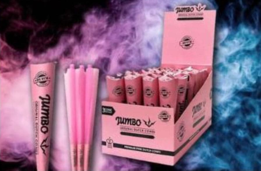 Product for sale: Jumbo Pre-rolled Cones-Pink-Default Title