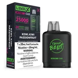 Product for sale: Level X Flavour Beast Boost Pod 20mL - 6pc/Carton = Excise Version-undefined