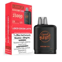 Product for sale: Level X Flavour Beast Boost Pod 20mL - 6pc/Carton = Excise Version-undefined