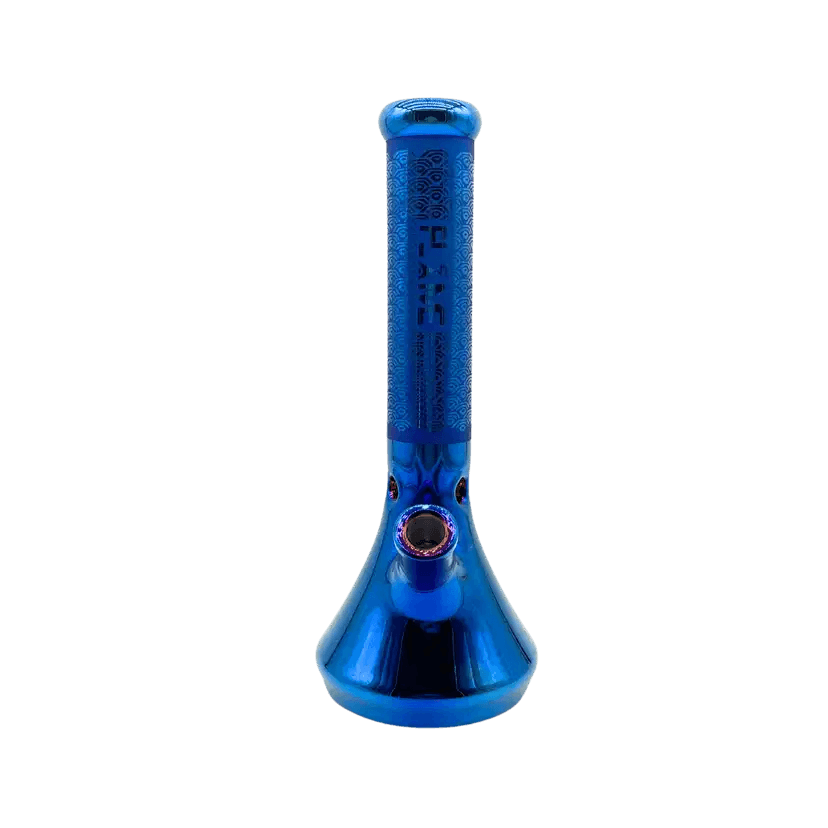 CB-1811 = 14" Sand Blasted Anodized Bong-undefined | For sale Jubilee Distributors