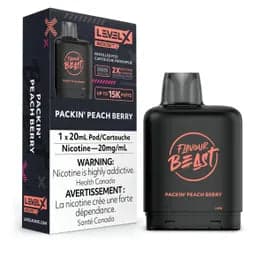 Product for sale: Level X Flavour Beast Boost Pod 20mL - 6pc/Carton = Excise Version-undefined