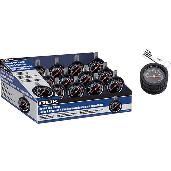 Product for sale: Round Tire Gauge 12PK-Default Title