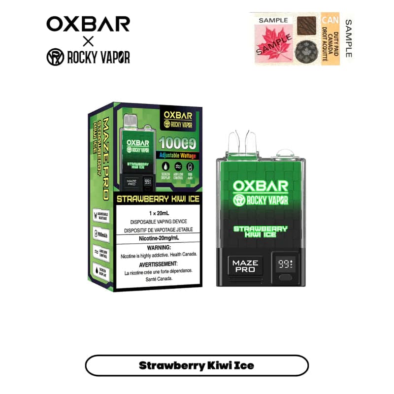 Product for sale: Oxbar Maze Pro 20mg 10,000 Puffs Disposable Vaple - Excise Version-undefined