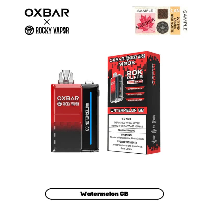 Product for sale: Oxbar M20K Disposable Vape 5CT - Excise Version-undefined