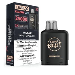 Product for sale: Level X Flavour Beast Boost Pod 20mL - 6pc/Carton = Excise Version-undefined