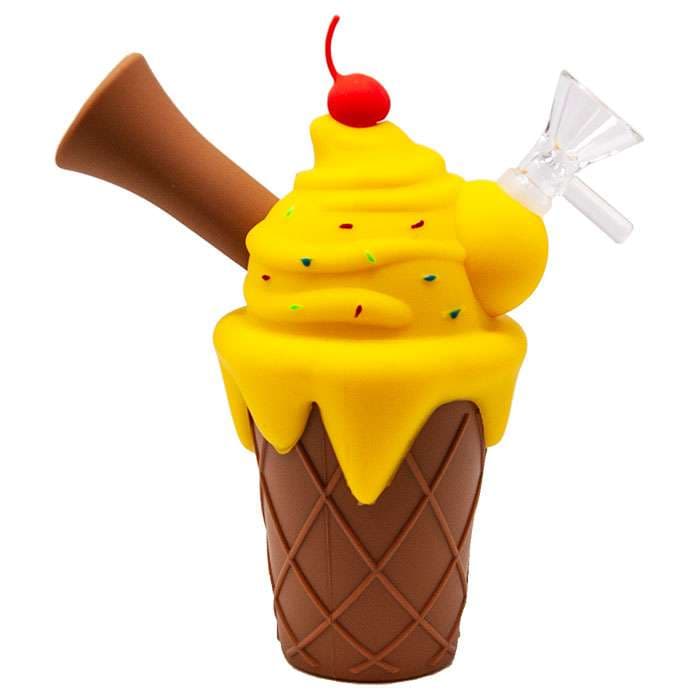 Ice Cream Cone Silicone Pipe-undefined | For sale Jubilee Distributors