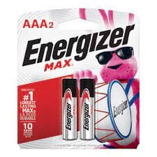 Product for sale: Energizer Max Alkaline Batteries AAA 2ct-Default Title