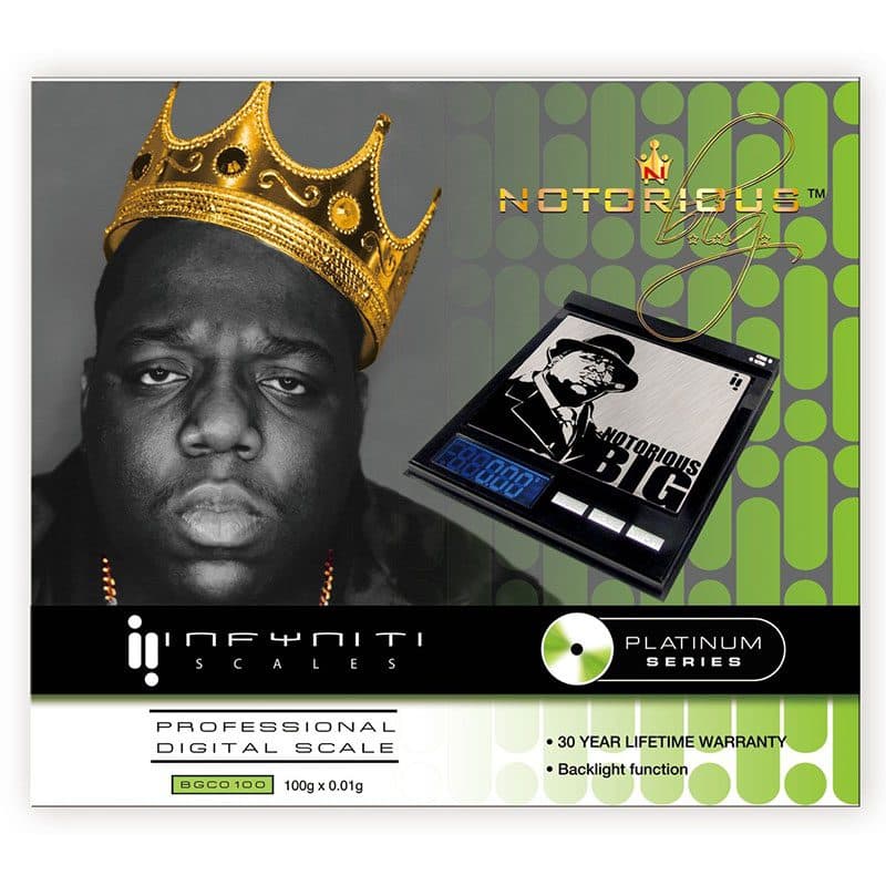 Product for sale: Notorious Big CD Scale -BGCO100 (100g x 0.01)-Default Title