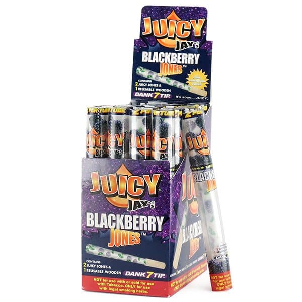 Product for sale: JUICY JAY’S PRE-ROLLED CONE BLACKBERRY JONES-Default Title