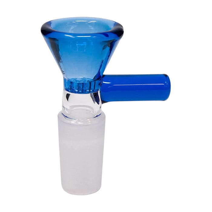 Product for sale: Blue Glass Honey Comb Bowl With Straight Handle 14mm-Default Title