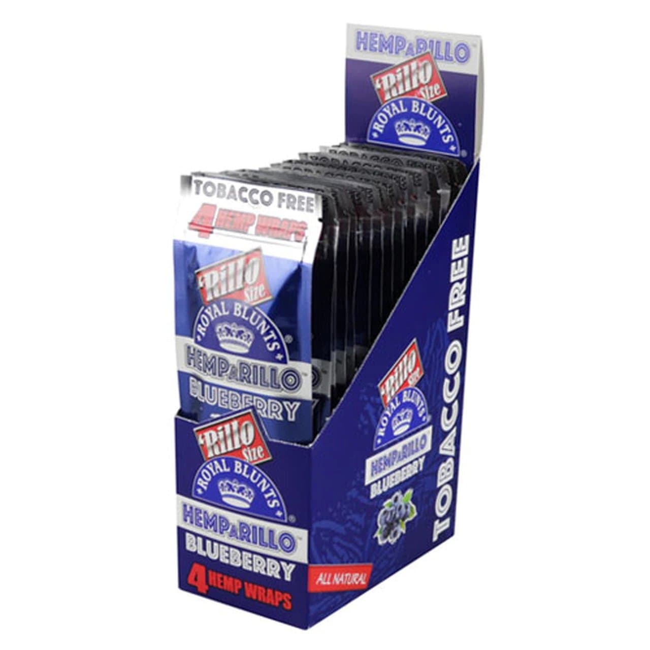 Product for sale: Royal Blunts - Hemparillo Hemp wraps (Box of 15)-undefined