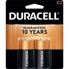 Product for sale: Duracell Coppertop Alkaline Batteries C 2ct-Default Title