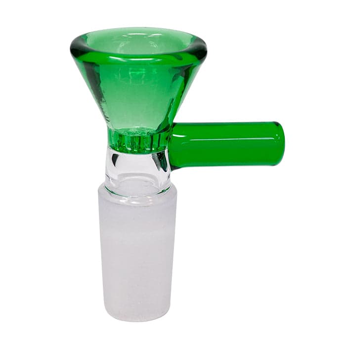 Product for sale: Green Glass Honey Comb Bowl With Straight Handle 14mm-Default Title