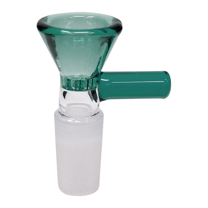 Product for sale: Lake Green Glass Honey Comb Bowl With Straight Handle 14mm-Default Title