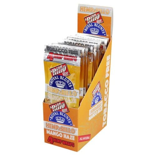 Product for sale: Royal Blunts - Hemparillo Hemp wraps (Box of 15)-undefined