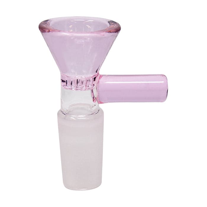 Product for sale: Pink Glass Honey Comb Bowl With Straight Handle 14mm-Default Title