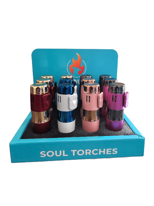 Product for sale: Soul 3 Flame Torch Lighter (1812) - 12CT-Default Title