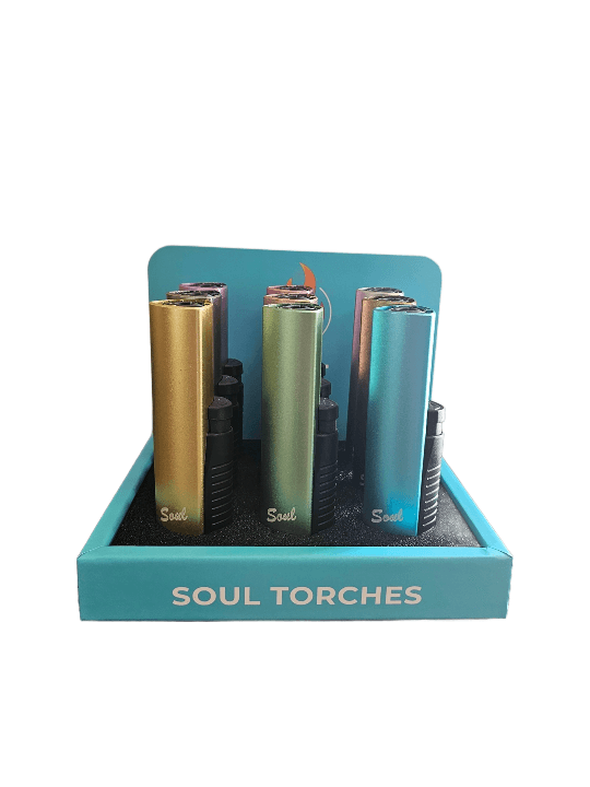 Product for sale: Soul Single Flame Torch Lighter (1819) – 9CT-Default Title