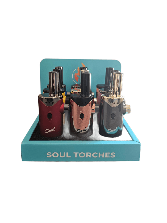 Product for sale: Soul Single Flame Torch Lighter (1814) – 9CT-Default Title