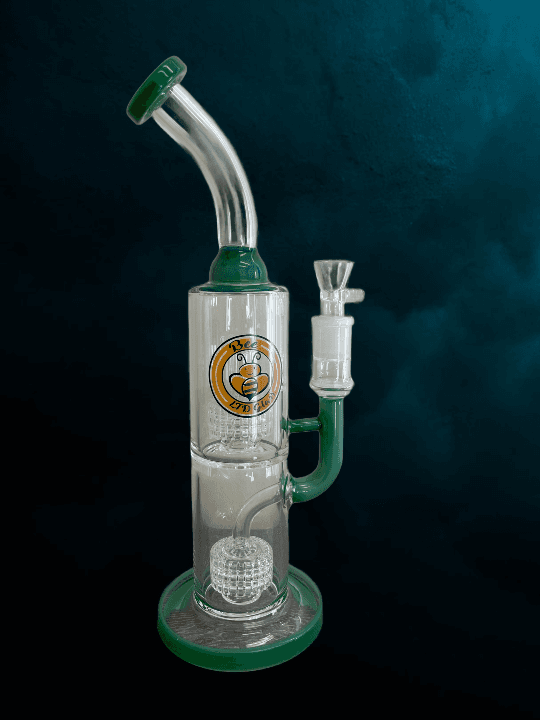 JD110 - 14" Dual Matrix Percolator Bong-undefined | For sale Jubilee Distributors