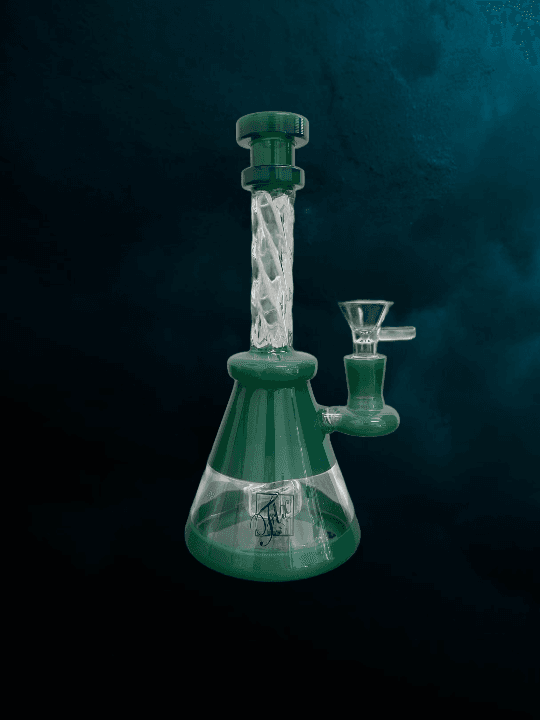 8” Twisted Crystal Bong (JD150)-undefined | For sale Jubilee Distributors