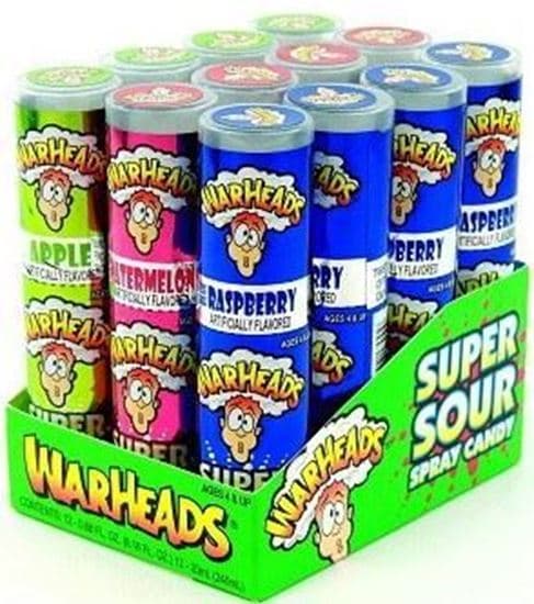 Product for sale: Warheads Spray Candy 12ct-Default Title